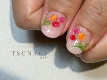 ツナギネイル 亀有(TSUNAGI nail)の雰囲気（お持ち込みデザインをアレンジさせていただきました(^^)）