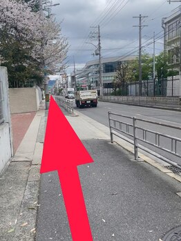 椛(momiji)/【サロンまでの道順】7