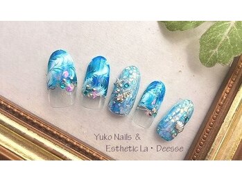 ユウコネイルズアンドエステティック ラ デェス(Yuko Nails & Esthetic La Deesse)/プラチナコース(定額制)¥9500