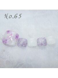 フットネイル：No.65