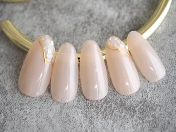 大人のシェルネイル