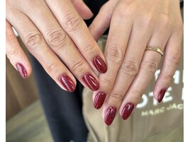 ワンカラー美フォルムネイル