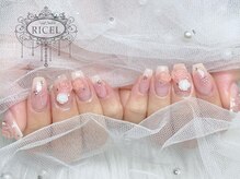 リシェル 原宿店(Ricel)/薔薇×チークデザイン♪