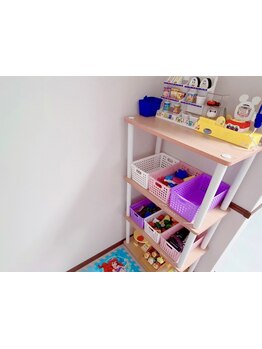 お子様同伴OKのサロン