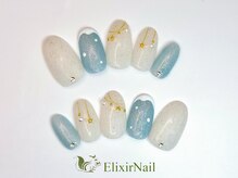 エリクサーネイル 渋谷(Elixir Nail)/定額aシンプル/ クーポン使用