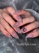 エミュ(emu)/フラッシュネイル×ビジュー