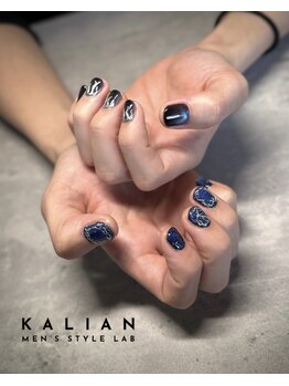 メンズネイル◇フルアート