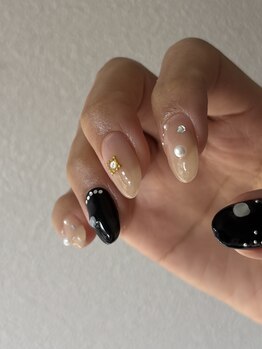 グローリーフォーネイル(glory for nail)の写真/［ネイル初めての方も大歓迎!］個室のマンツーマン施術☆圧倒的なモチの良さで人気!５週間以内オフ無料◎