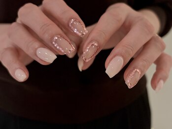 ピンクネイル　パラジェル