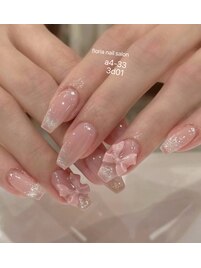 ピンク　マググラデーフレンチ