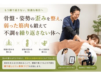 スタイルフリーの写真/骨盤・姿勢の歪みを整え、弱った筋肉も鍛えて不調を繰り返さない体へ