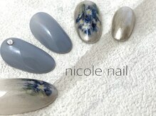 ニコルネイル(nicole nail)/H1165　Cinderella ¥12000