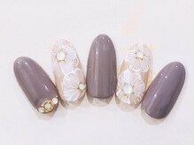 プルトワ(pourtoi)/お花ネイル★