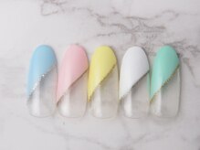 ネイル リアン(Nail Lien)/斜めフレンチ★7000円