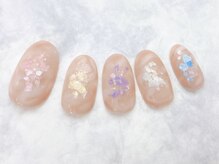 ネイルサロン ウィル 恵比寿(will)/マーブルラメアート