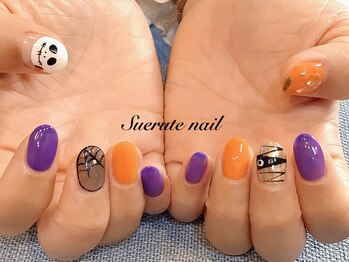 スエルテ ネイルサロン 北千住店/ハロウィンネイル　¥7500