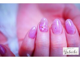 桜ネイル　春ネイル