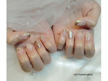 韓国ビジューネイル♪