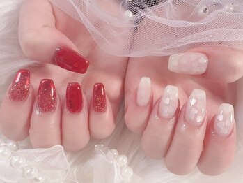 ミイネイル(Me nail)/ハートホログラム埋めつくし