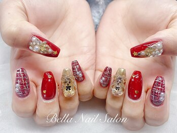 ベラーネイルサロン(Bella Nail Salon)/持ち込みデザイン　クリスマス