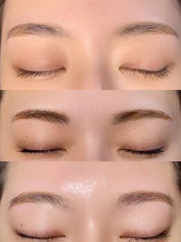 アイブロウメニューがあるサロン