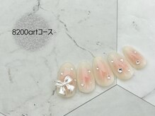 スターネイル プラス 本町店(Star Nail plus)/チークリボンart