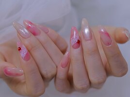 マーブル　ニュアンスネイル