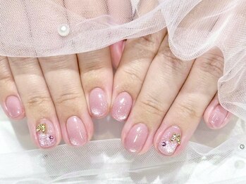 ネイルクイック 大宮西口店/ちゅるんPink×MagnetGradation*