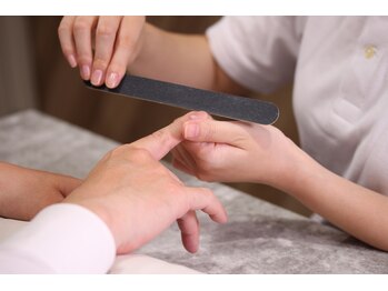 地爪ケアクリニックサロン 桜木町/ハンド【STEP2】長さ調整