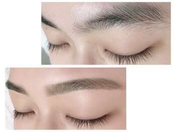 クオン(KUON)の写真/≪【アイブロウデザインWAX】似合わせ美眉スタイリング¥5500≫お顔の印象は眉毛から！ぜひ一度お試しあれ♪