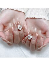 木にいる 錦糸町/長さだしワンホンネイル