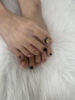 デュアスアール チャンドラ(DuasR chandra)/【Runa】大人ハロウィンネイル