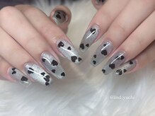 モカ 京橋(moca)/【yuchi】ハートホロネイル