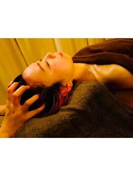 ラズベリー/極上リラックスドライヘッドスパ