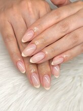タムタムネイル 本厚木(Tam Tam Nail)/フレンチネイル＋ベース追加