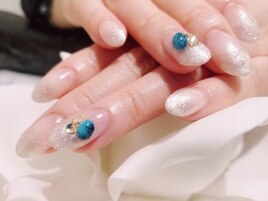 夏のラメグラ♪