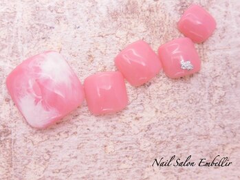 アンベリール 横浜店(Embellir)/(1555)ふんわりぼかしネイル