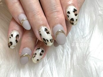 アンガット(angot.)/レオパードアクセサリーネイル