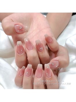 ノルネイル(nol nail)/じゅわっとチークネイル