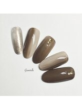 グランチュール(Grantulle)/ニュアンス系縦グラデネイル