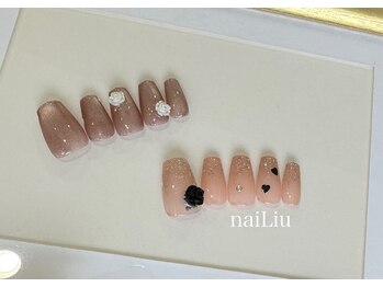 ネイリュー 倉敷店(naiLiu)/薔薇ネイル
