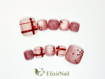 エリクサーネイル 池袋(Elixir Nail)/フット やり放題/クーポン使用