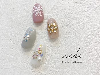 リーチェ ビューティアンドネイルサロン 大名店(Beauty&Nail Salon)/2021Christmas☆
