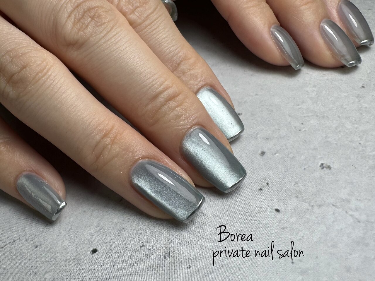 2025年-2026年冬トレンド】グレーのネイルデザイン集｜人気順｜219