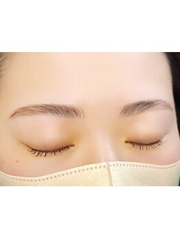 アイブロウメニューがあるサロン