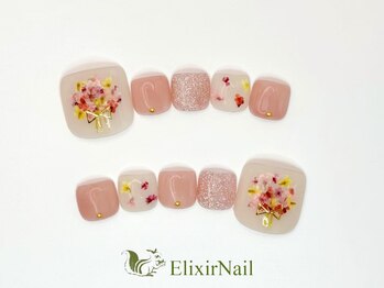 エリクサーネイル 池袋(Elixir Nail)/フット やり放題/クーポン使用