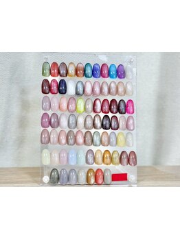 ショートネイルデザインが豊富