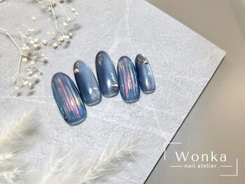 ウォンカ(Wonka)の写真/シンプルネイルに飽きてしまった、こだわりたいという方にオススメ☆【Art designコース】