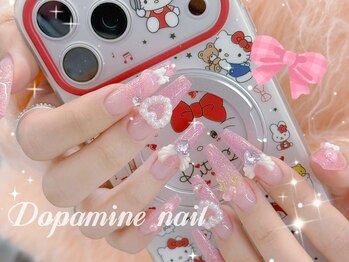 ドーパミンネイル 錦糸町(dopamine nail)の写真/〈錦糸町〉やり放題・持ち込みデザインも対応！SNSで気になったキラキラ可愛いネイルも再現度◎で対応可能