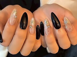 シンプルスターネイル